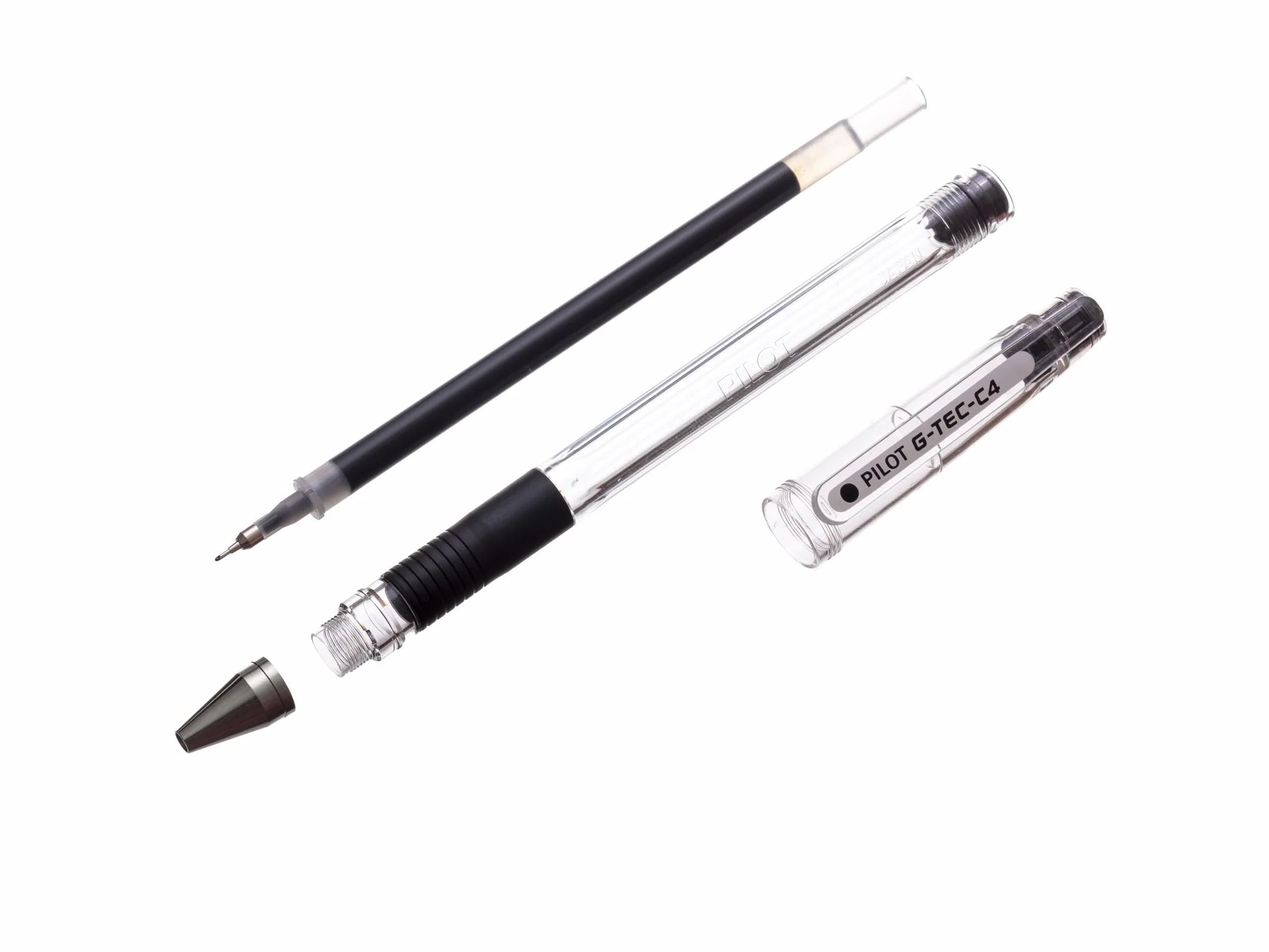 Pilot Gtec C4 Penna a sfera in gel confezione da 4 Nero