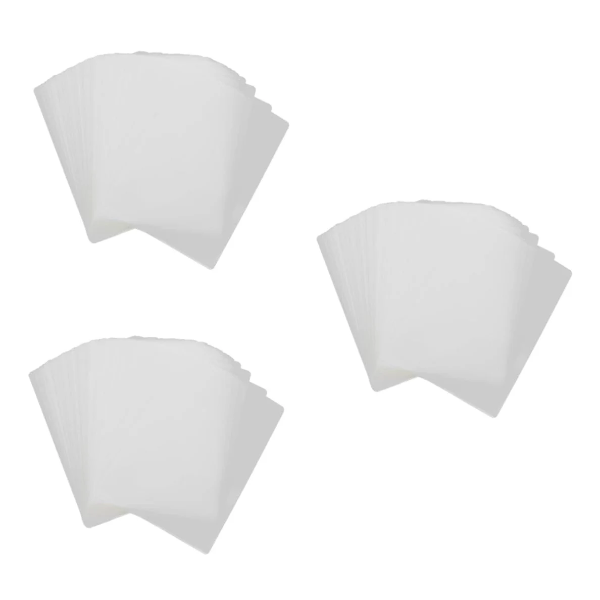 300 Pezzi Pellicola Laminante Mil Film Plastificazione per Foto Documenti Protezione Resistente per Casa e Ufficio