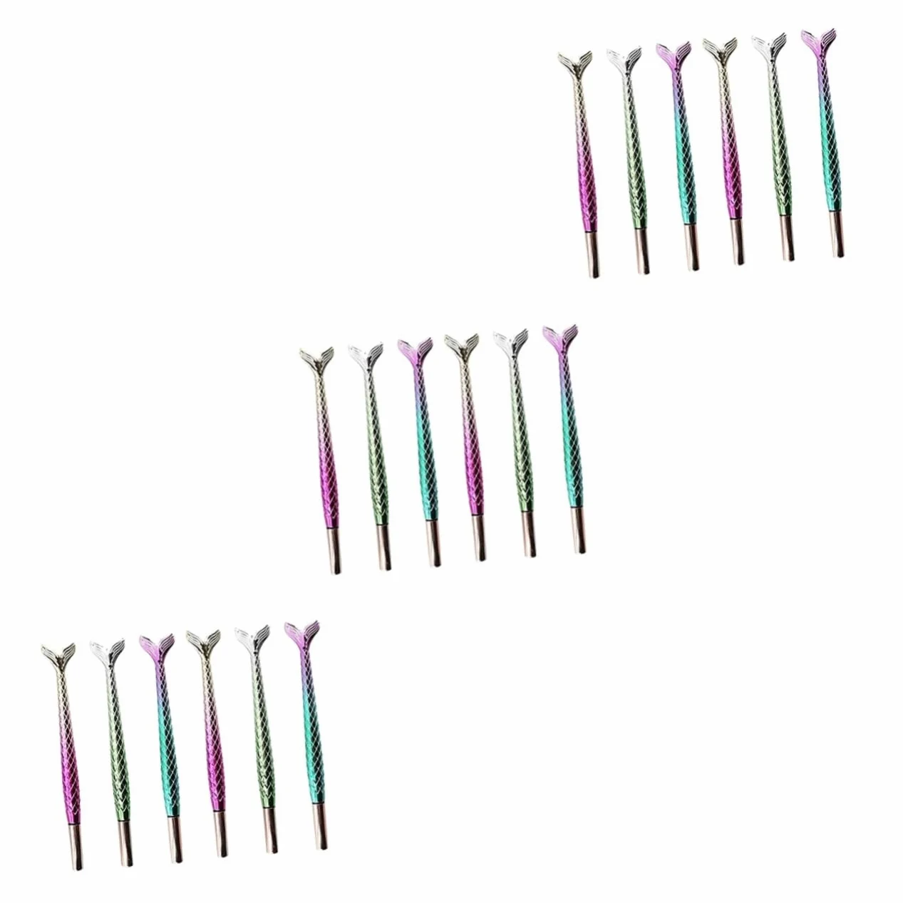 Operitacx 18pezzi Penne Sfera Eleganti Forniture Per Scrittura Per Scuola e Ufficio Design Pratico e Portatile