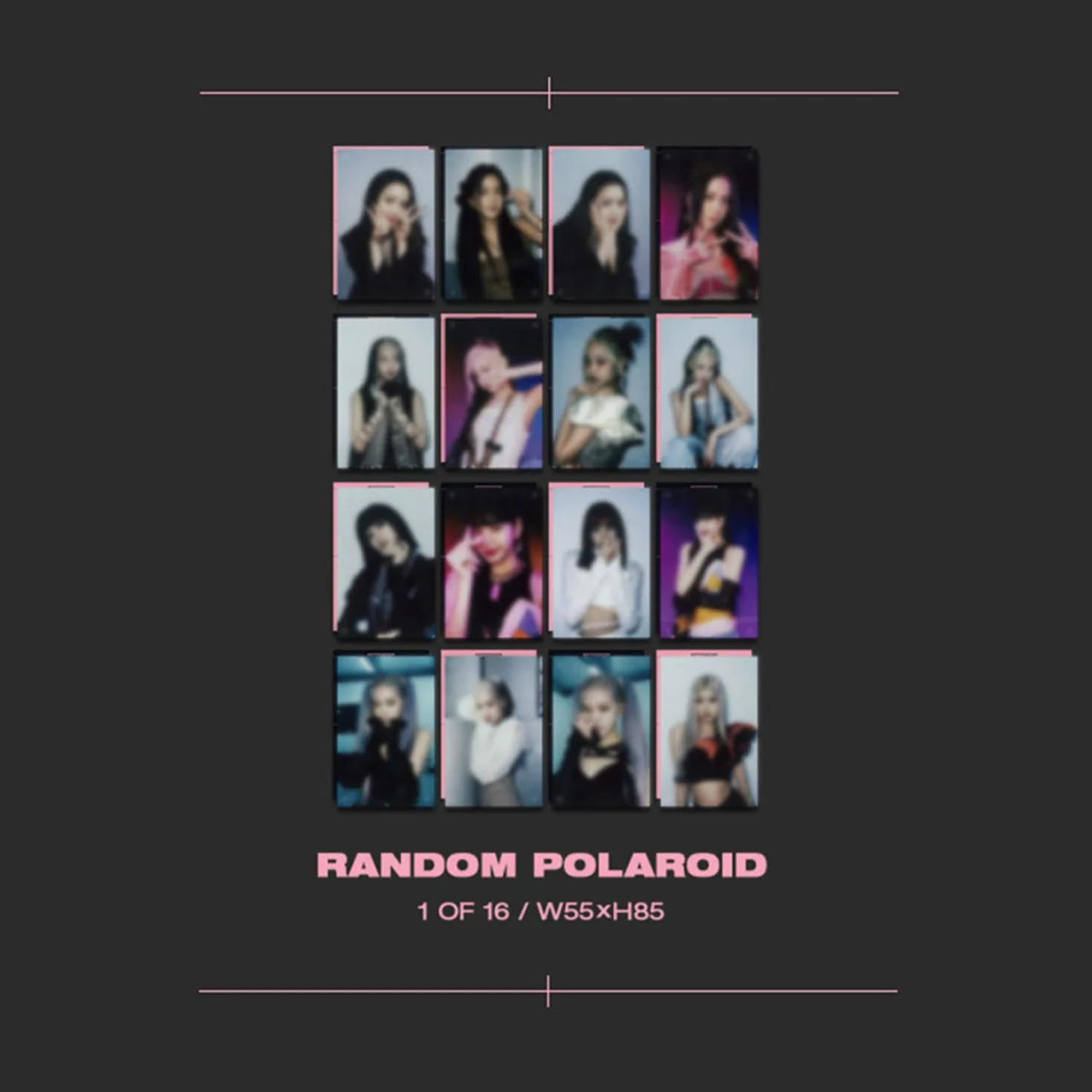 Blackpink - [How You Like That] Photobook + CD + Random Postcard + Random Polaroid + Folded Poster + 2 Pin Button Badges + 4 Extra Photocards