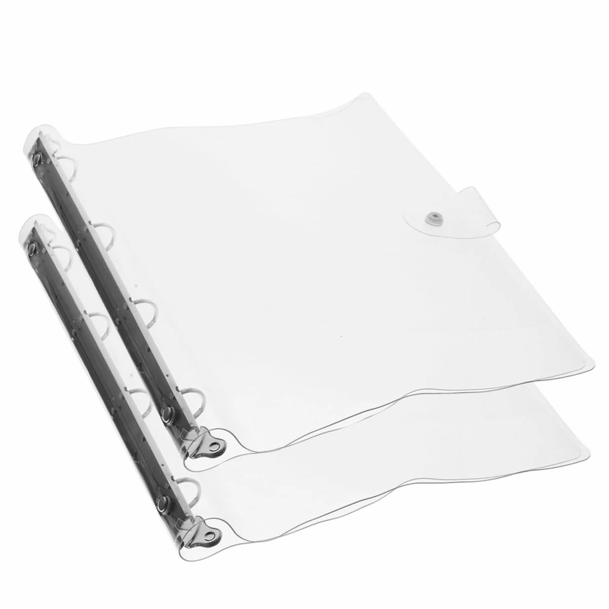 2pezzi Raccoglitore Shell Notebook Chiusura Protezione Per Quaderni e Documenti Per Scuola e