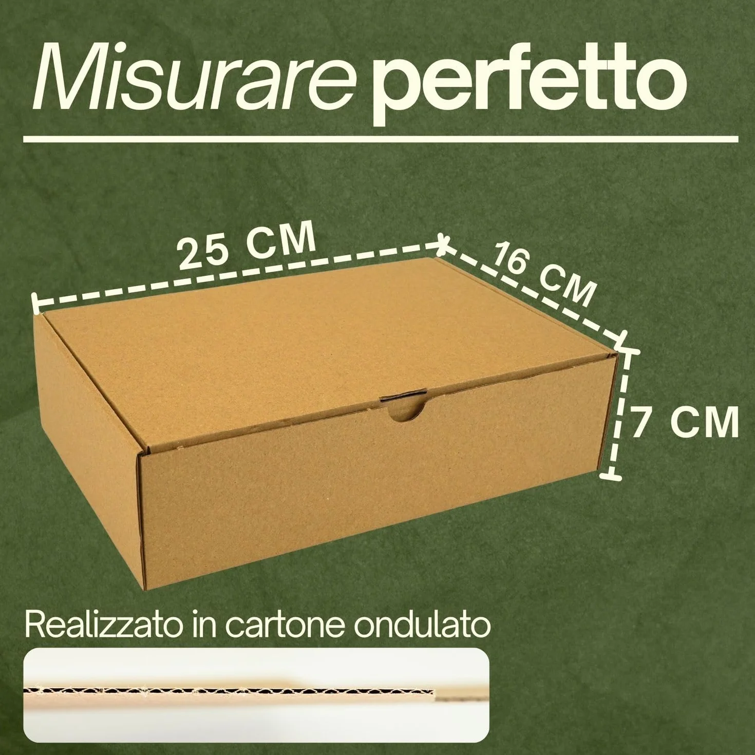 Scatole Cartone Regalo 25x16x7cm 20 Pezzi