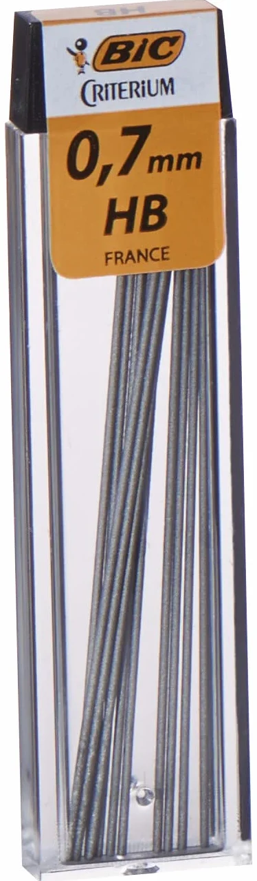 Bic Criterium Mine per portamine 0,7 mm Confezione da 2 Grigio