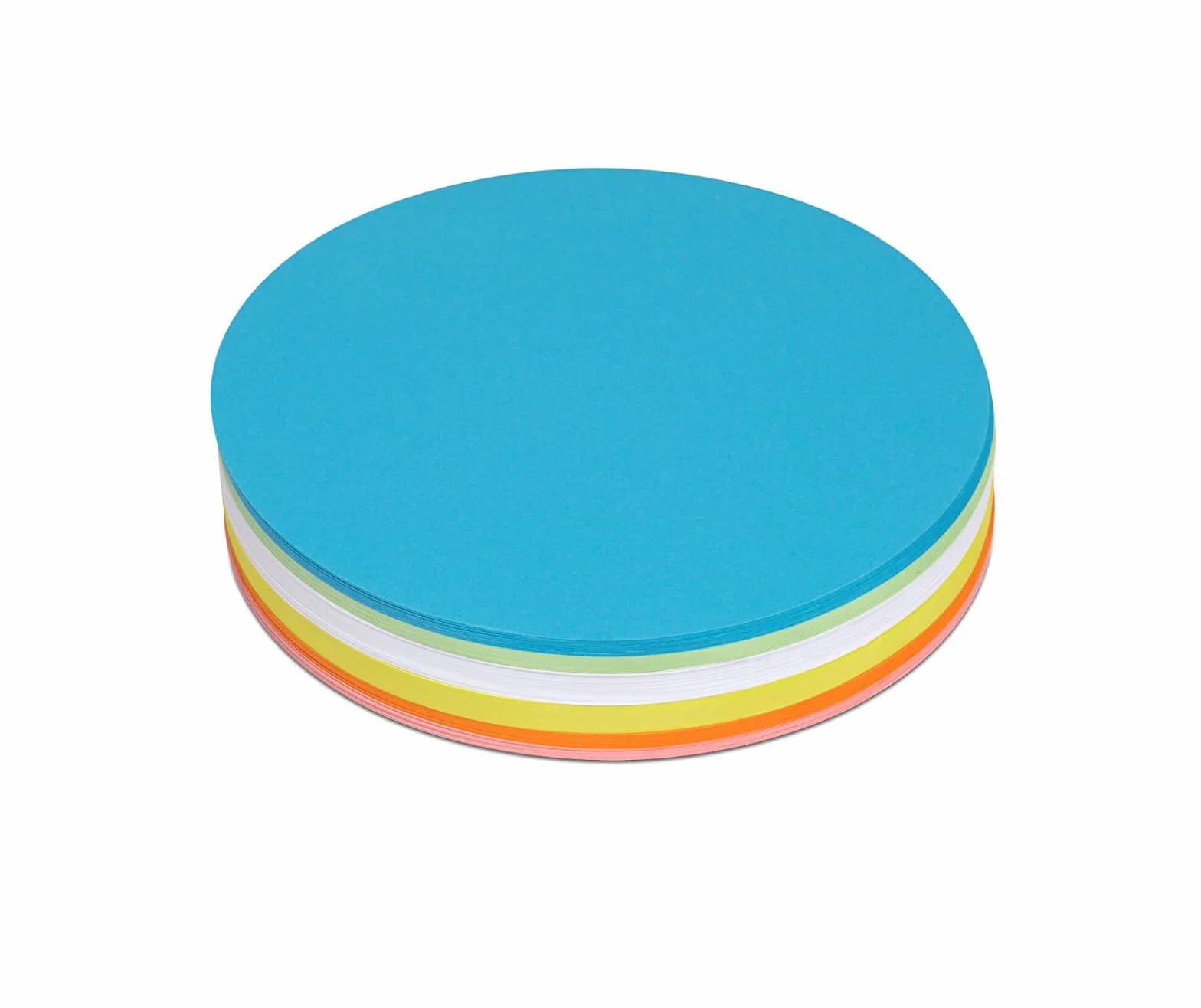 MAUL Biglietti per presentazione rotondi Ø 13,5 cm 120 pezzi 150 g/m² colorati