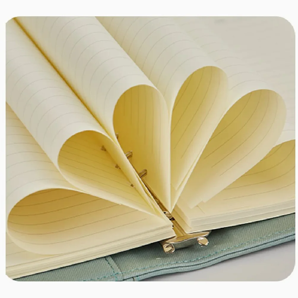 taccuini e diari Confezione Regalo Per Notebook Set Di Notebook Con Fibbia Portatile Multifunzione Di Personalità Semplice Diario Ispessito Taccuino (Color : Black+pen set)