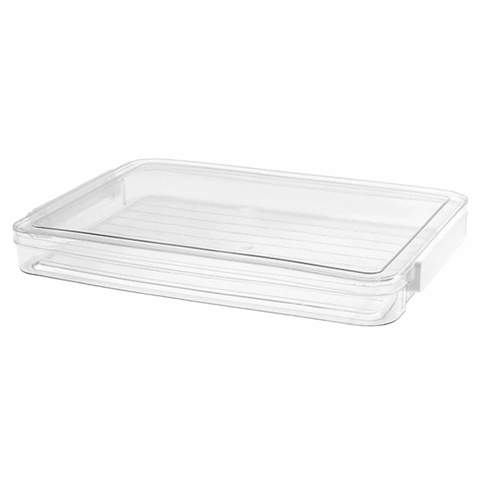 Scatola portaoggetti A4 Borsa portatile per progetti contenitore per documenti con coperchio salvaspazio