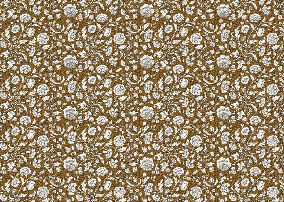 Carta Restauro Fiorata Marrone 50x70 10 fogli