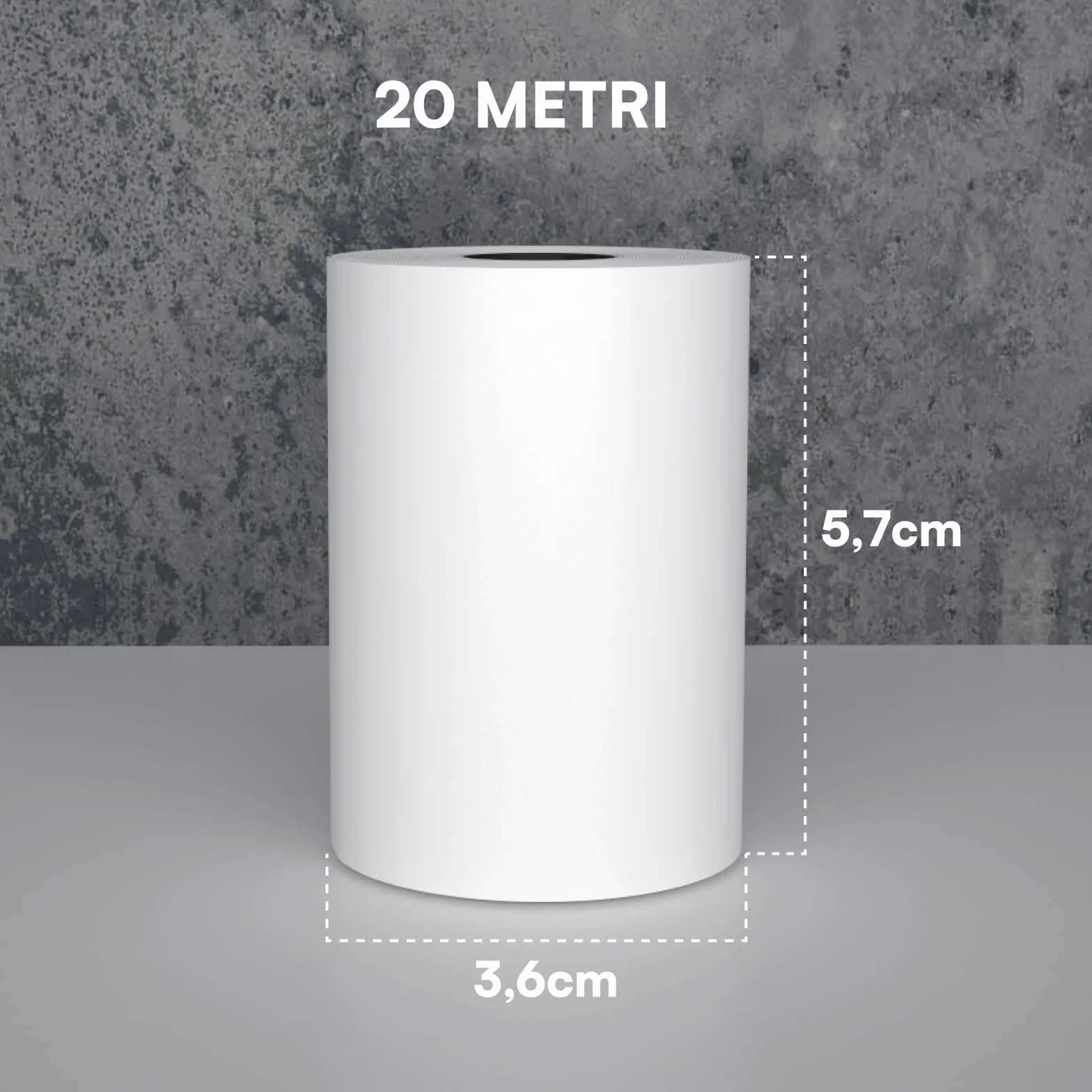 Rotoli POS 57x20 m NEXI Mobile POS 50 sztuk