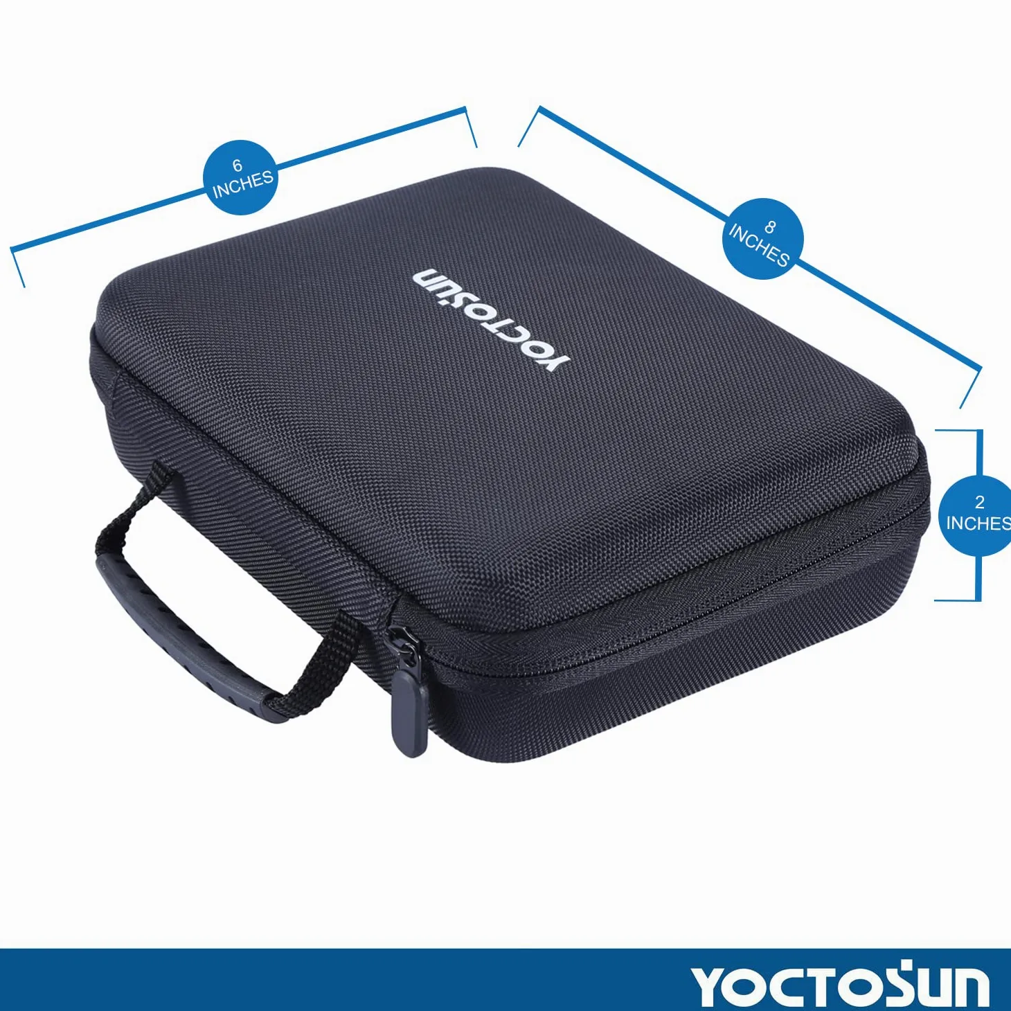 YOCTOSUN Lente d'ingrandimento con luce, lente d'ingrandimento con 5 lenti, fascia, custodia, testa illuminata a LED per mani libere, per lavori ravvicinati, hobby e artigianato