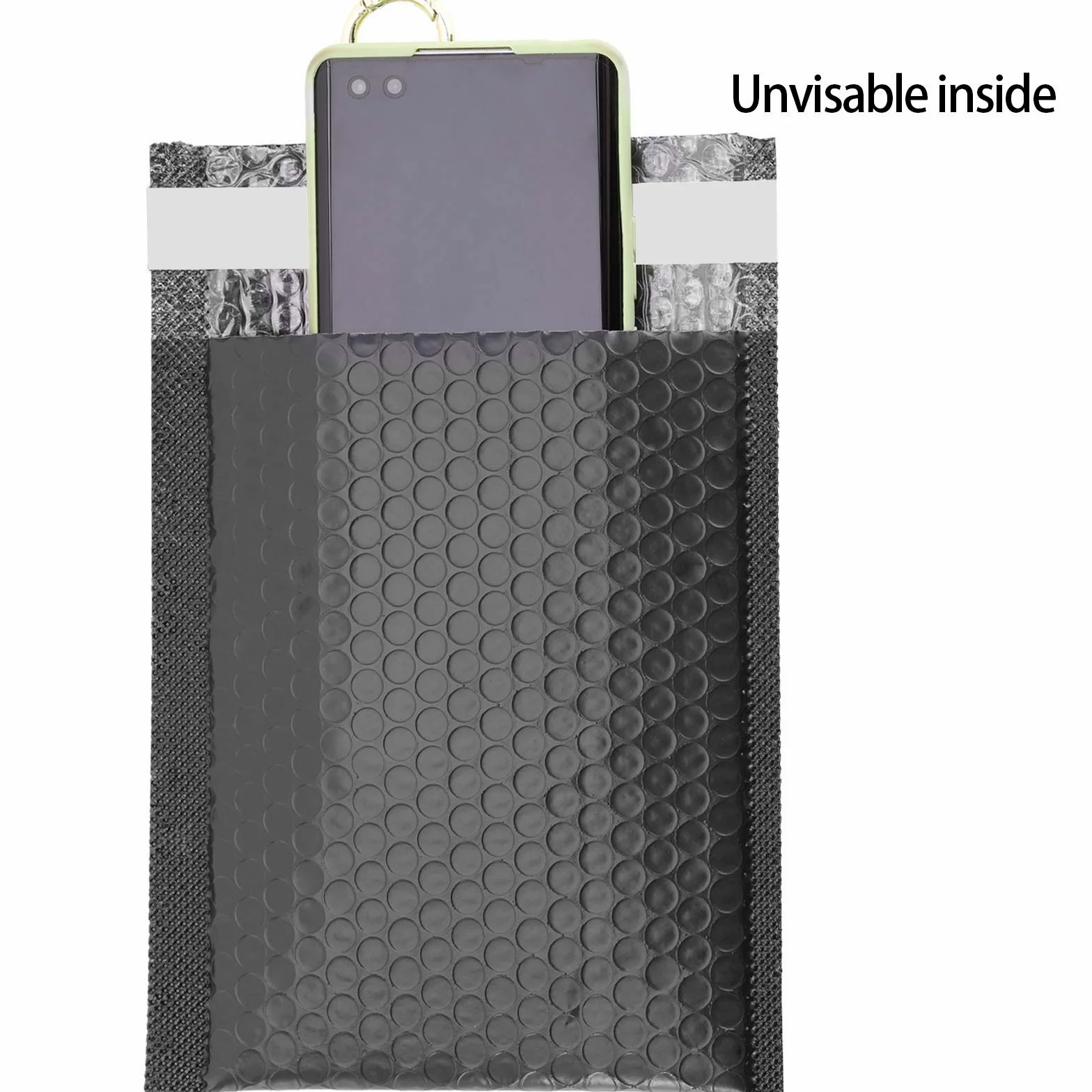 40 pezzi da 8 x 6 pollici Bubble Wrap Envelopes Mailers Padded for Shipping/Packaging Black
