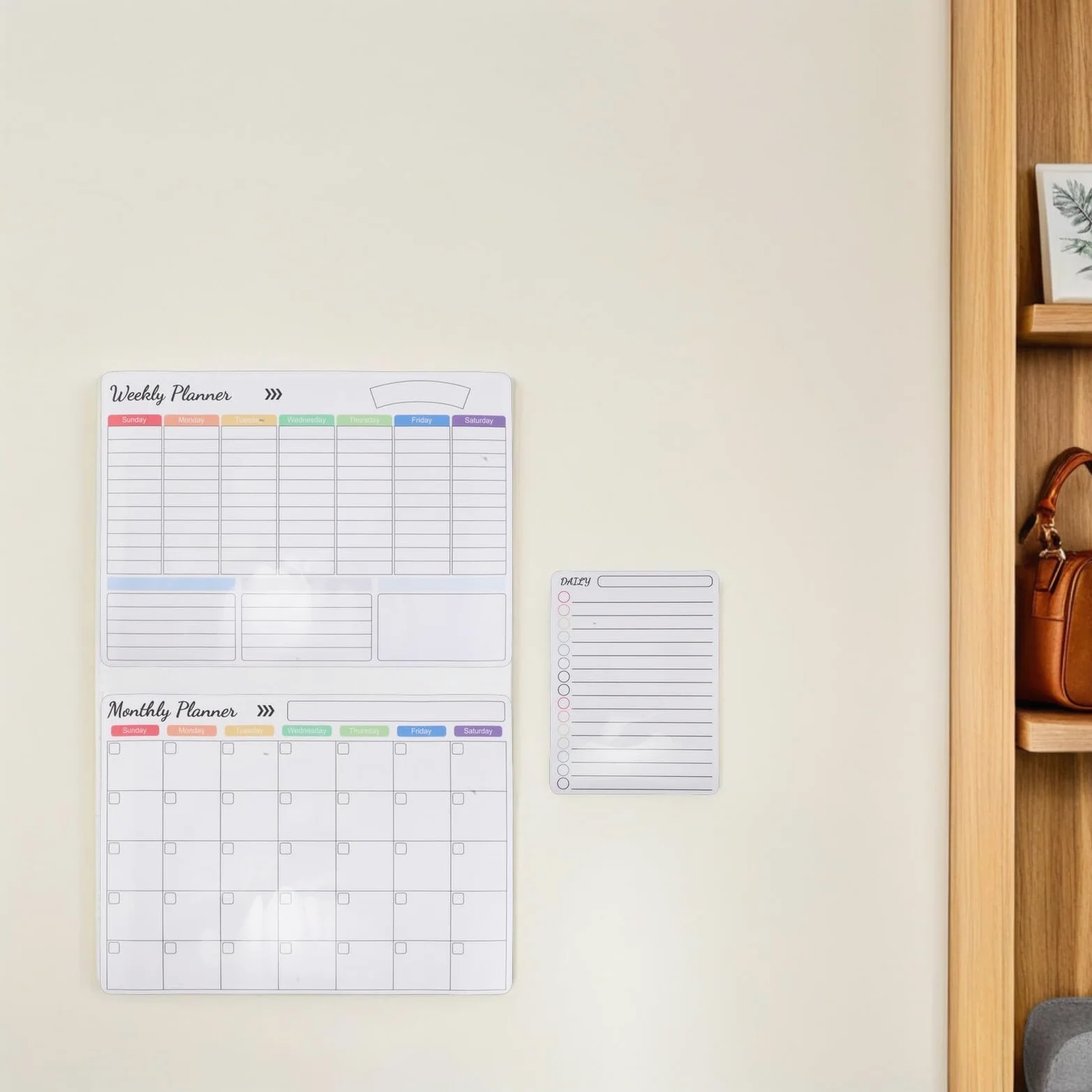 Forniture Per Ufficio Calendario Magnetico Per Frigorifero White