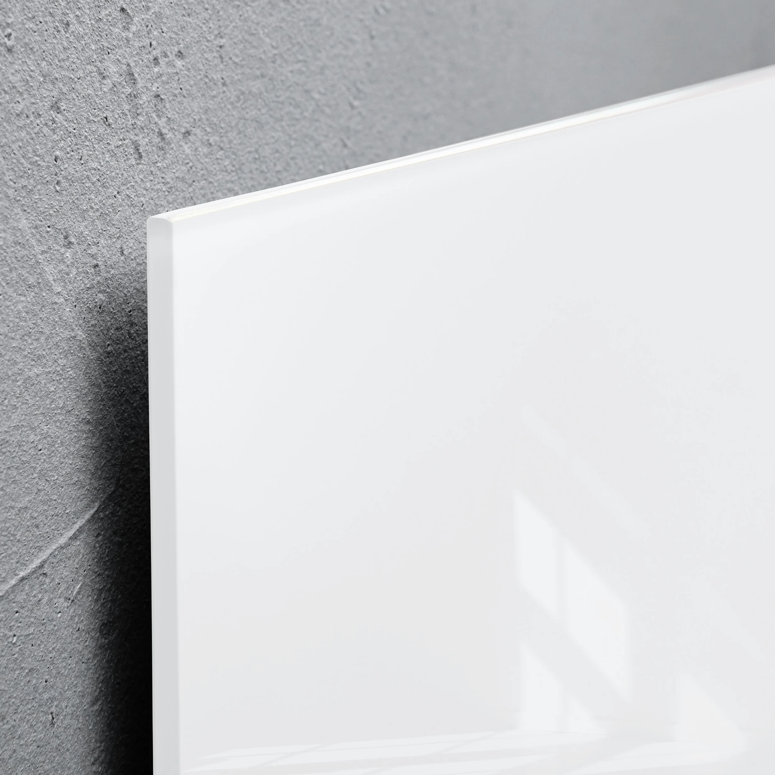 SIGEL Lavagna magnetica in vetro Artverum 120 x 90 cm | GL211, superficie lucida, vetro di sicurezza, 2 magneti al neodimio, bianco extra