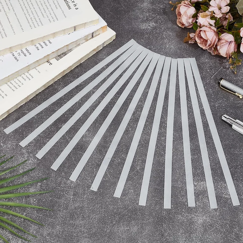 BENECREAT Strisce di Colla a Caldo per Rilegatura Termica Resina 280x10x1mm 50 pz