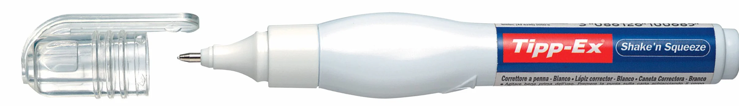 Tipp-Ex Shake 'n Squeeze Bianchetto Liquido Correttore a Penna 8 ml