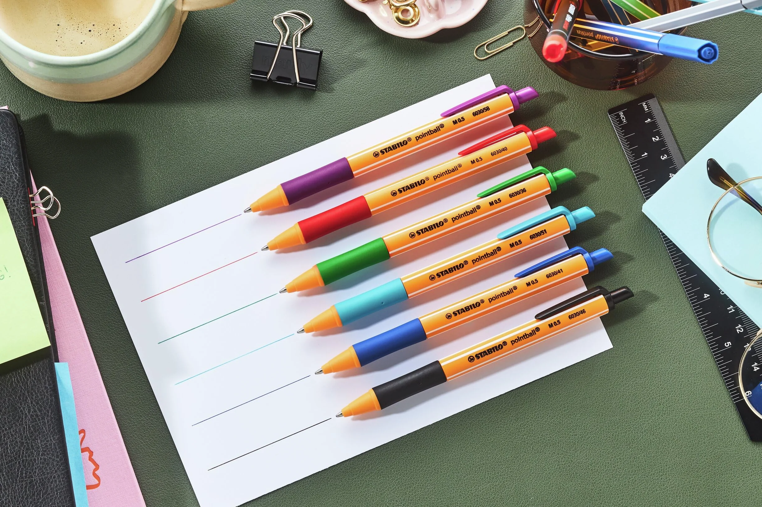 STABILO pointball Penna a Sfera CO2 neutral Pack da 2 Blu