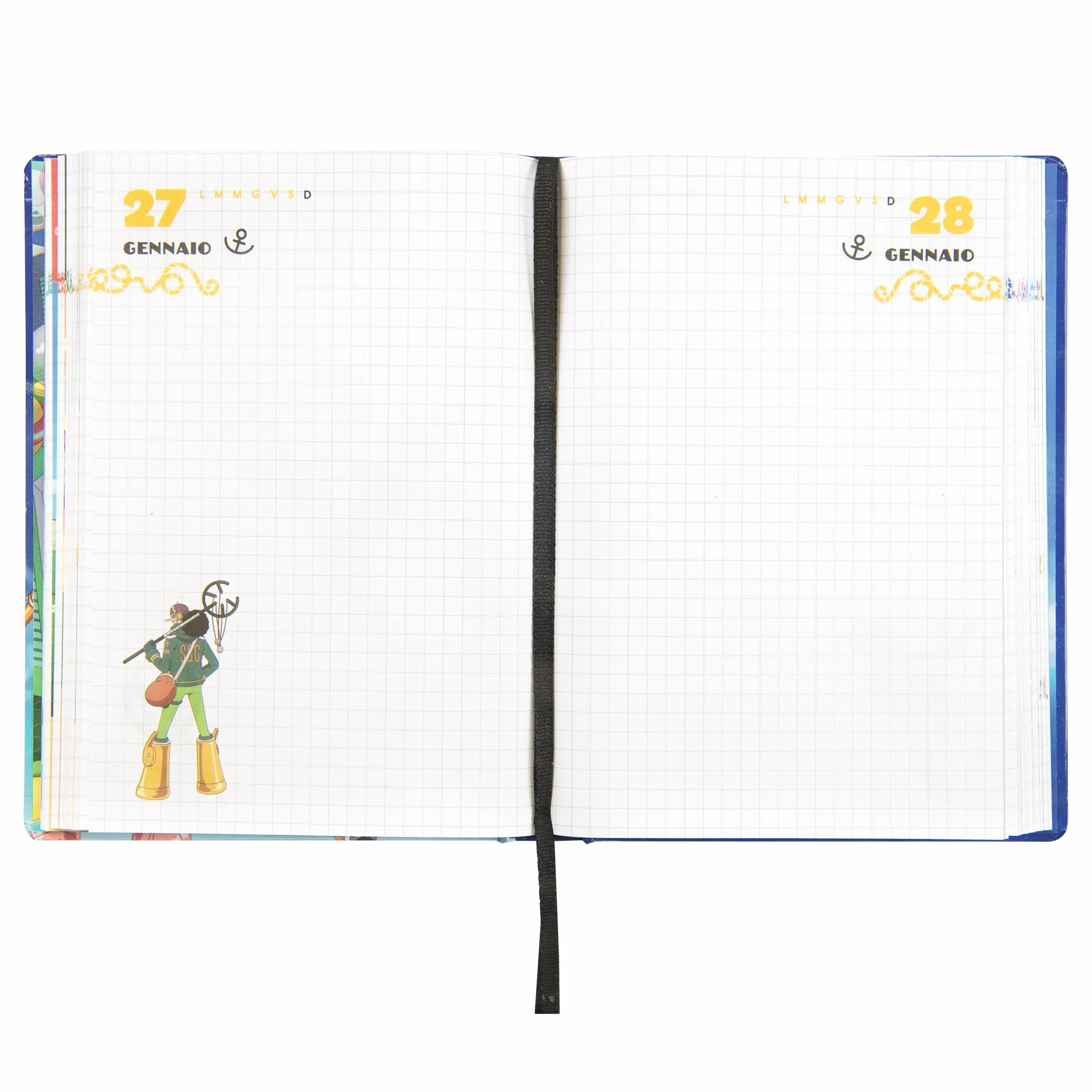 One Piece Diario Scuola Ufficiale 12 Mesi 320 Pagine Copertina Imbottita 13x17,8H
