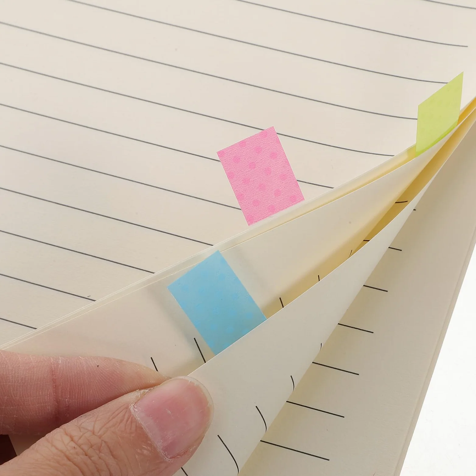 Ciieeo 24confezioni Etichette Adesive Colorate Per Pagine Di Segnapagina Trasparenti e Pratici Per Scuola e Ufficio Facili Da Scrivere Trasportare Per Studenti e Professionisti
