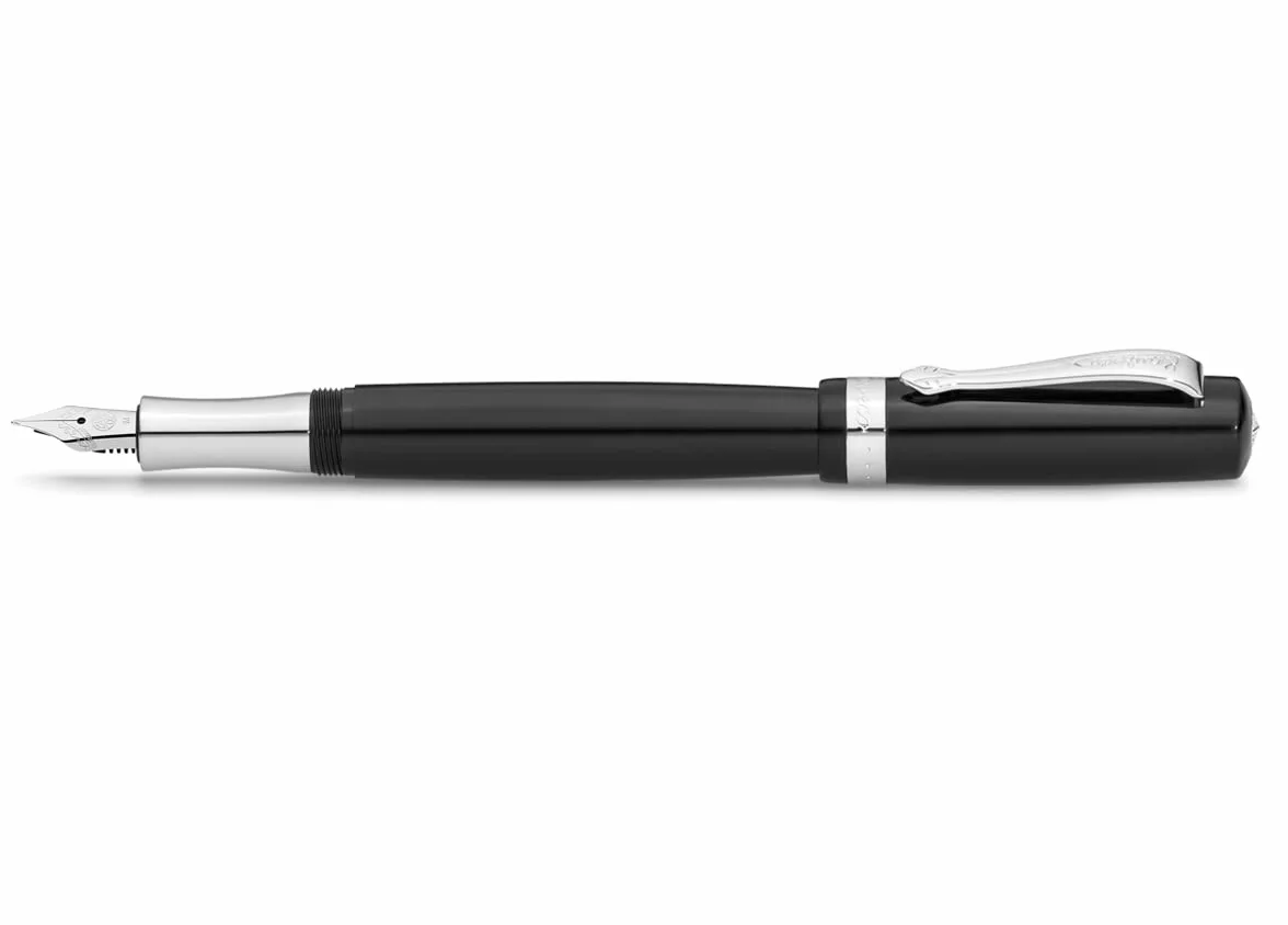 Kaweco STUDENT - Penna stilografica di alta qualità, con pennino in acciaio di alta qualità, 16 cm, larghezza penna: BB (extra larga)
