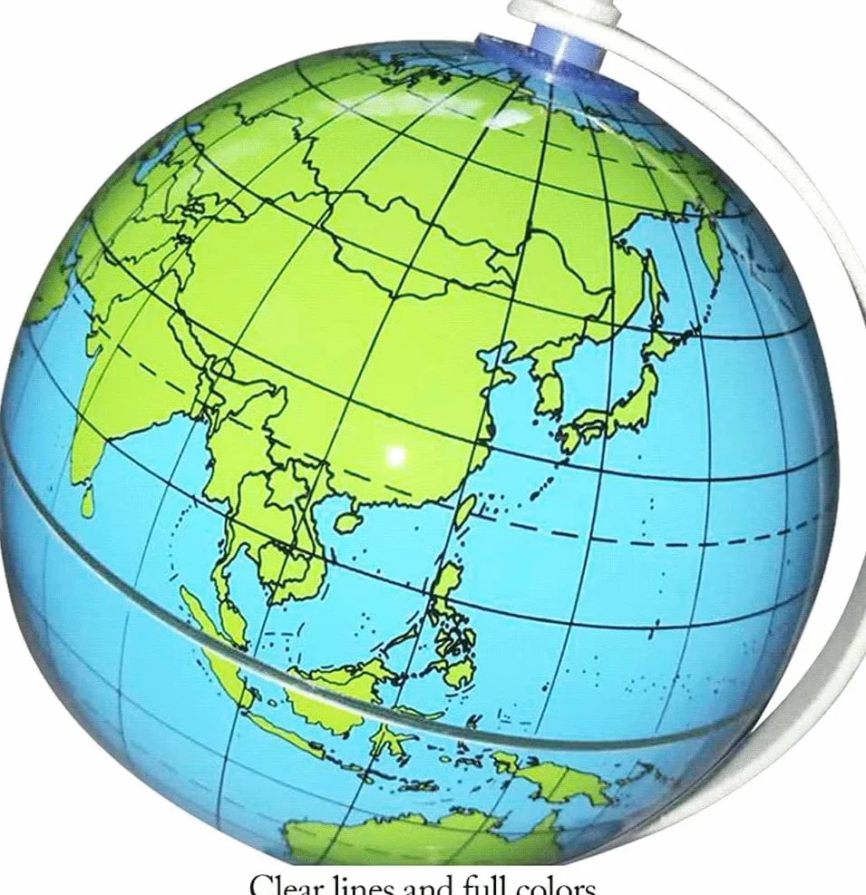 Globi Geografici Mappamondo da Tavolo con Base in Metallo Mappamondo Riutilizzabile per Bambini e Insegnanti Mappamondo geografico Piccolo per la casa Home Decor