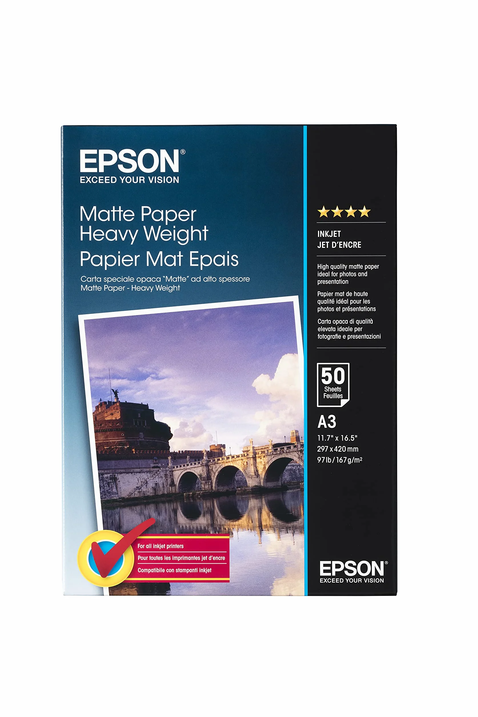 Epson Papier Heavyweight A3 50 arkusz