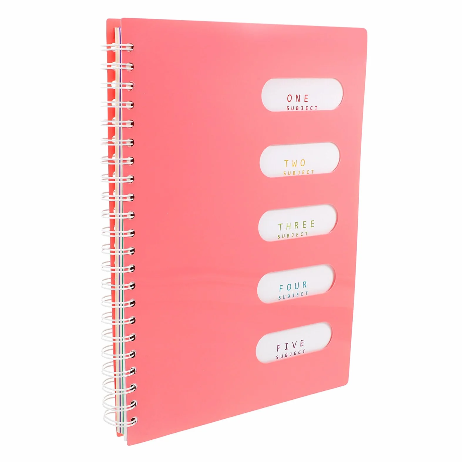 Operitacx Quaderno Spirale Quadretti Blocco Note per Studenti e Ufficio Materiale Scolastico Leggero e Resistente