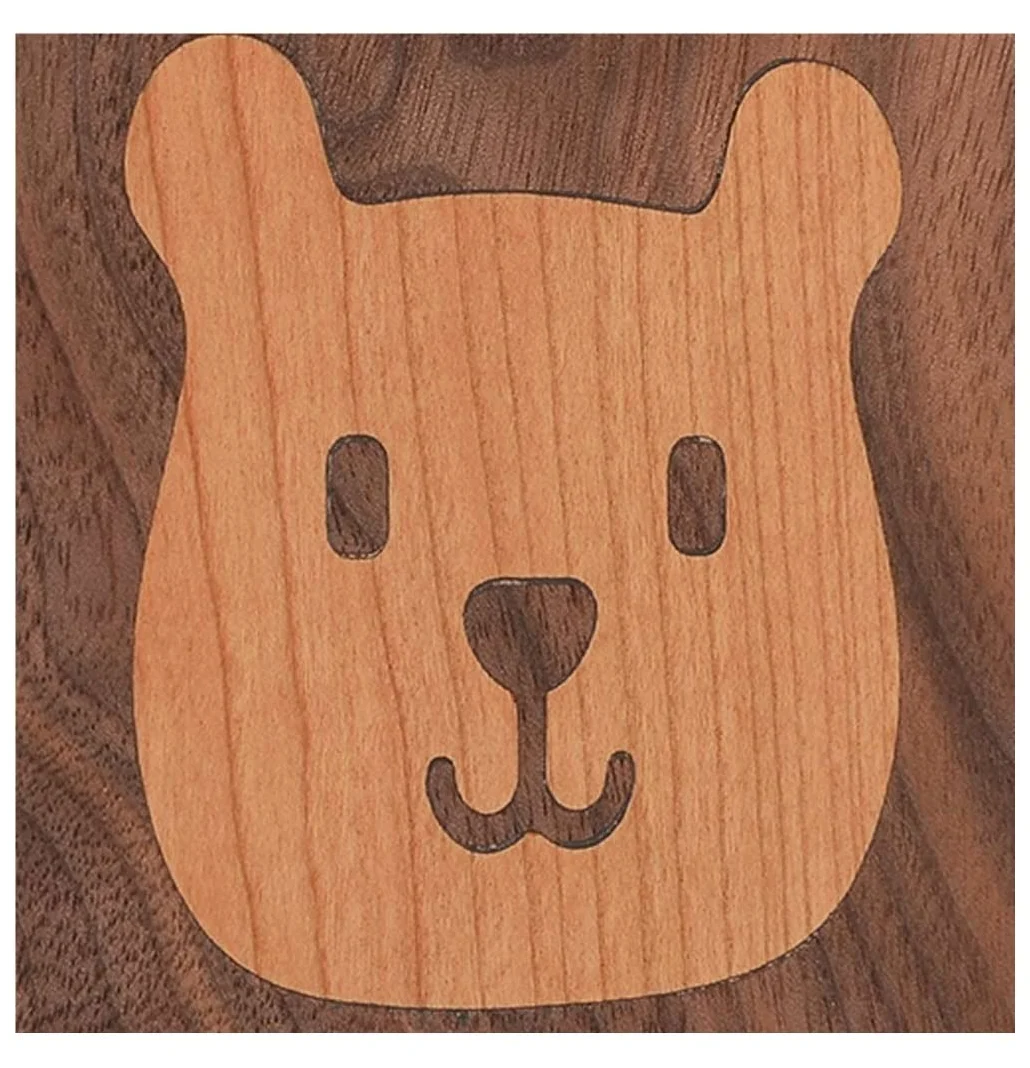 Reggi Libri, Fermalibri Fermalibri In Legno Per Scaffali, Antiscivolo Per Decorativo Per Cucina Domestica Ufficio Casa Scrivania(A)