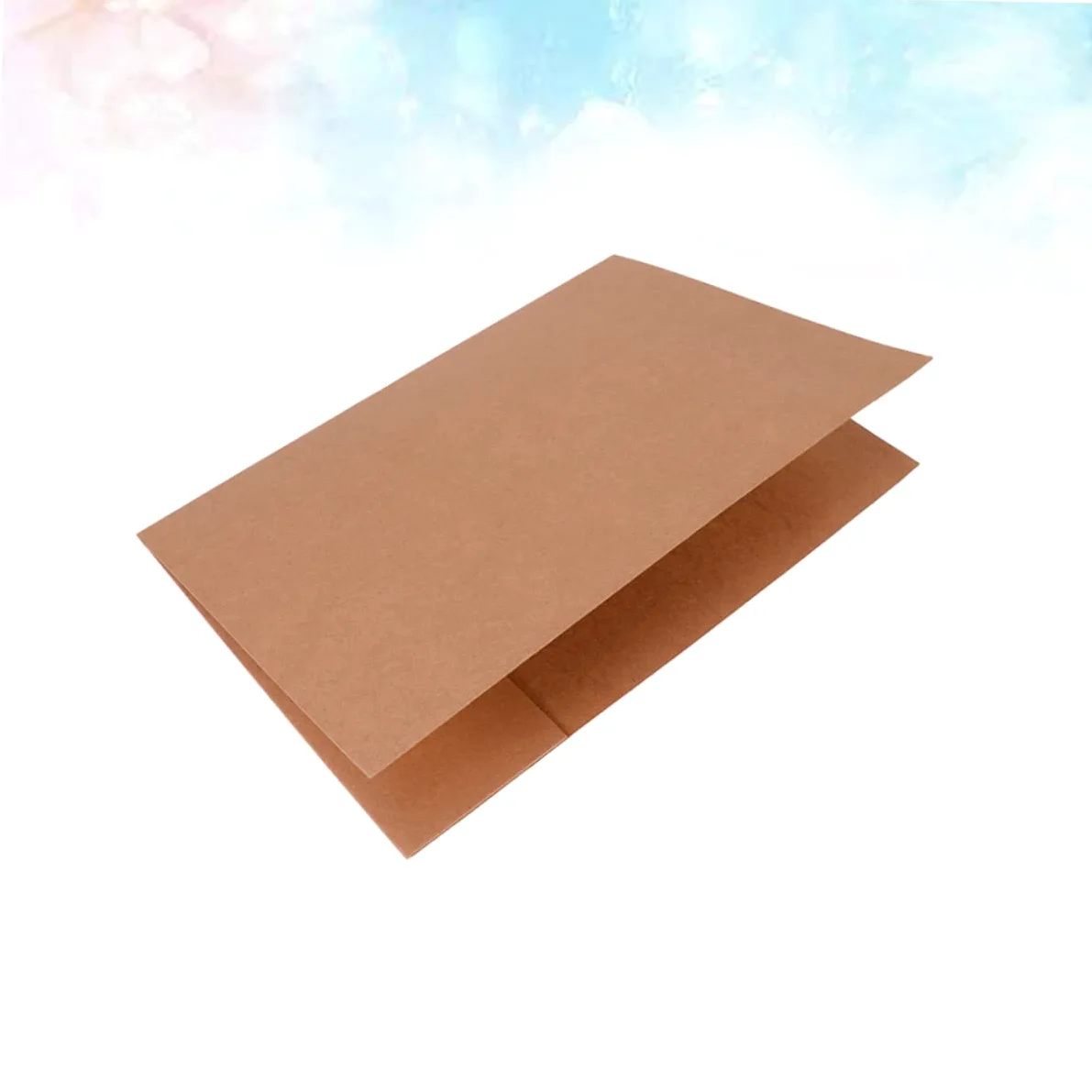 Ciieeo 10pezzi Cartellina Porta Documenti in Carta Kraft Cartelle Portadocumenti Multiple Custodia Per Documenti Pratica e Resistente Per Casa Ufficio e Scuola