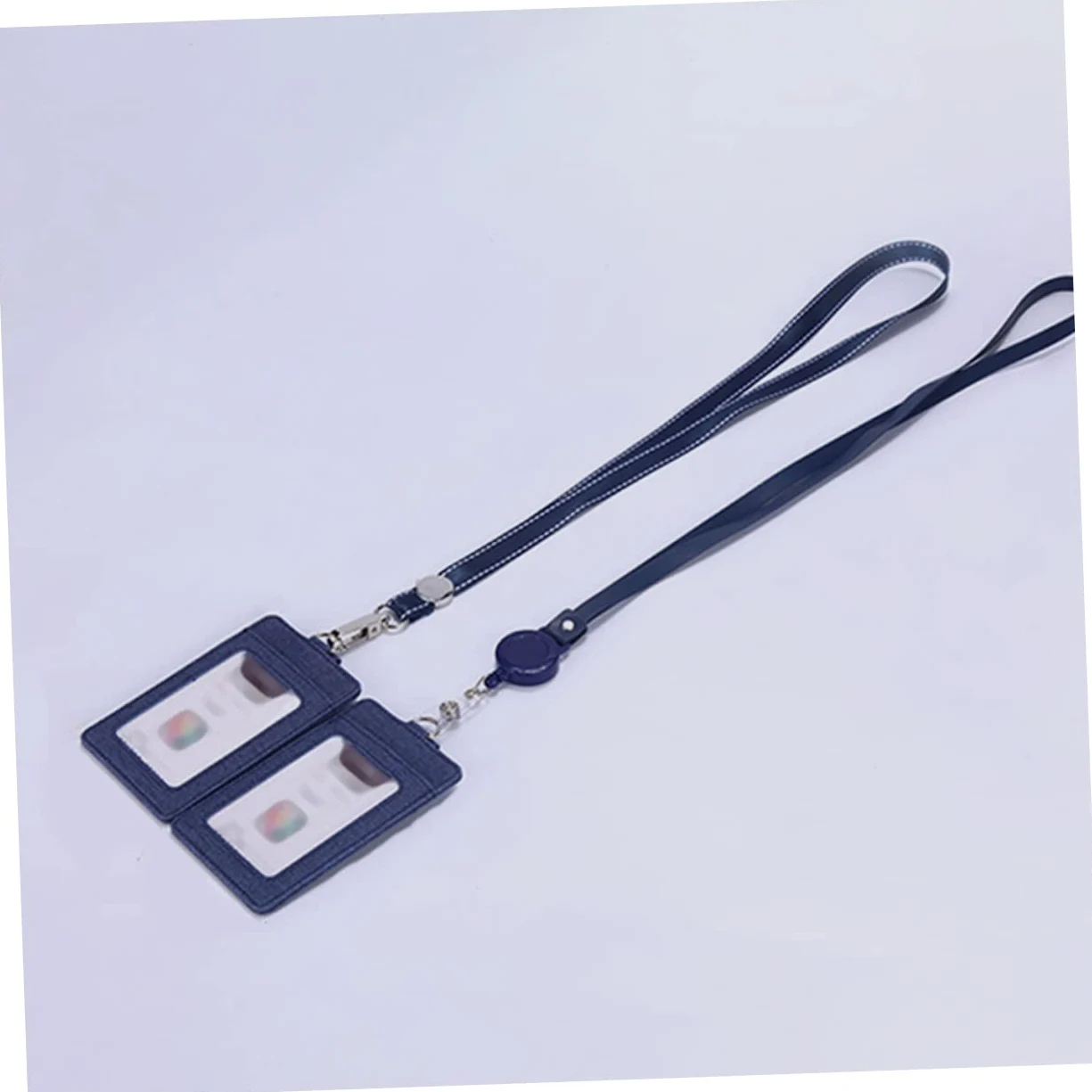 NUOBESTY 9pezzi Badge Pu Con Laccetto Staccabile Custodia Per Del Bus e Documenti Design Scuola e