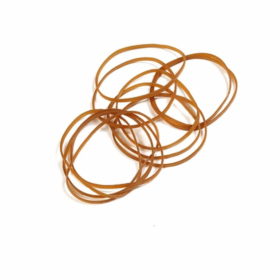 Elastici in Gomma, 100 Pezzi di Elastico, Elastici for File Gialli 70 x 5 mm Elastici in Gomma, Braccialetto Elasticizzato Accessori for la Cucina di casa