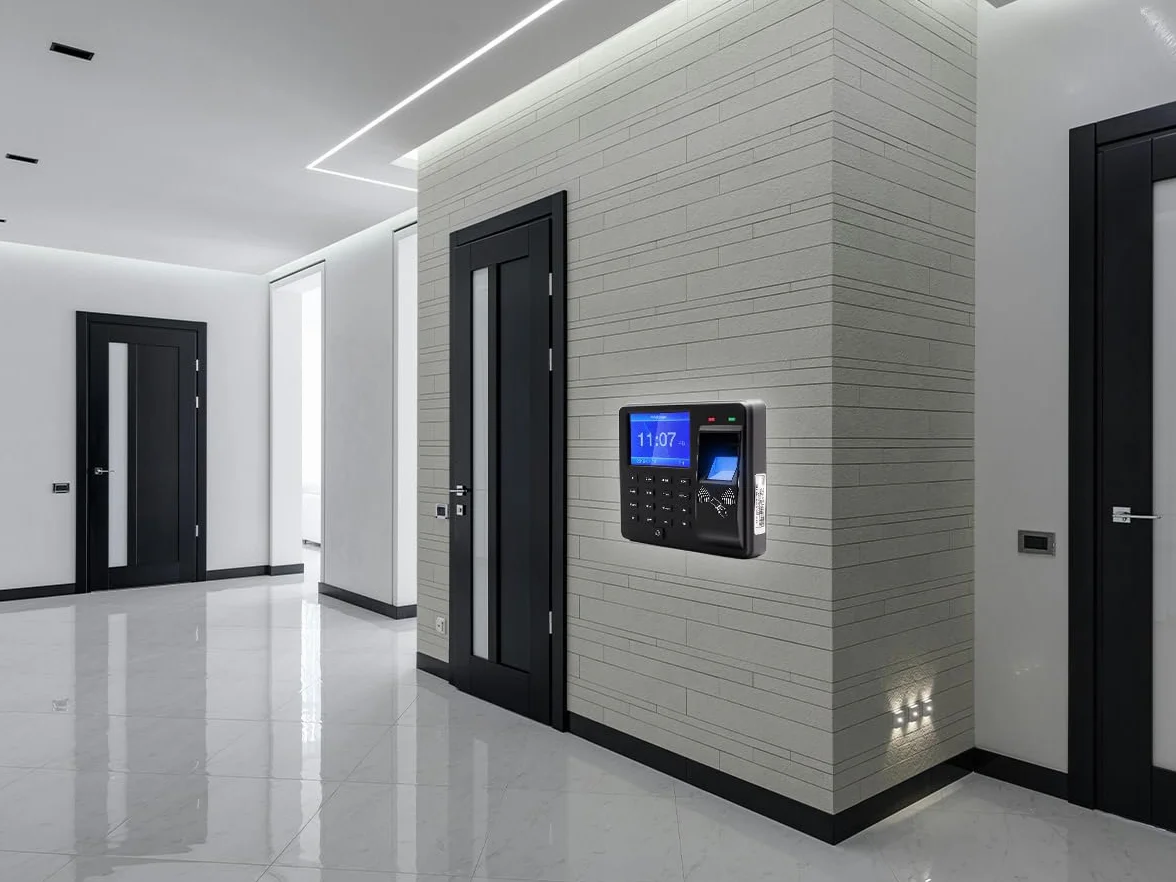 HDWR CTR10 Macchina di Registrazione, Sistema Avanzato di Rilevazione delle Presenze - Biometrico, RFID, Verifica con Password - 1000 Dipendenti, Controllo degli Accessi