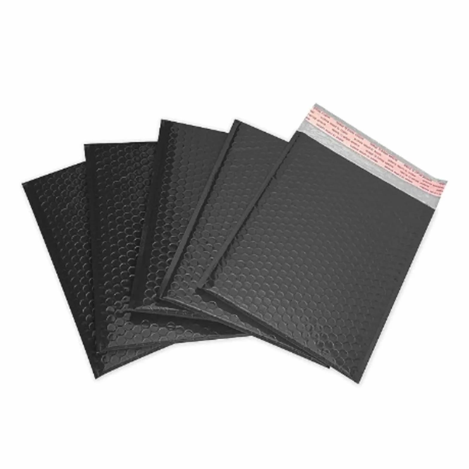 Buste imbottite autosigillanti, Buste imbottite autosigillanti con bolle d'aria, 50 pezzi, multicolore, diverse misure(Black,15 * 18cm)