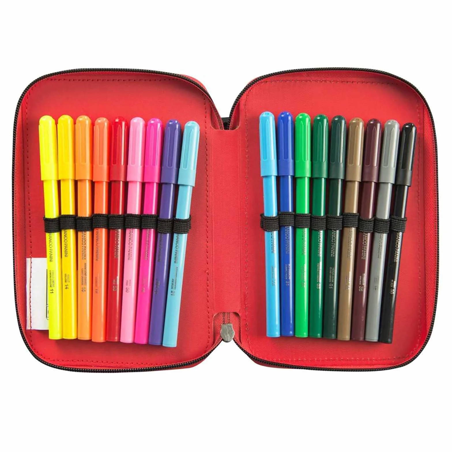 Clondo Astuccio 3 Scomparti Riempito Bambino One Piece Luffy 45 Accessori Scuola Set Cancelleria
