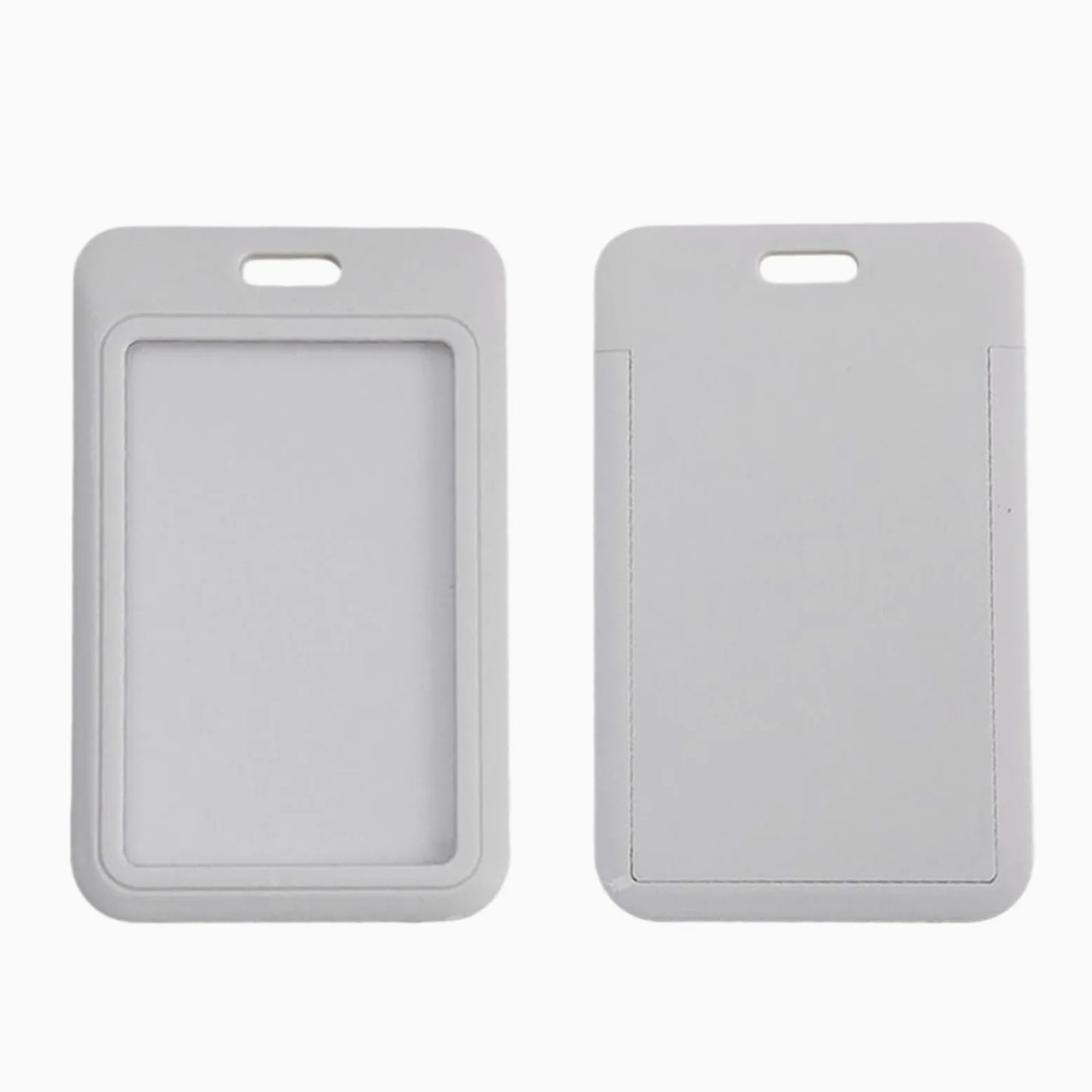 Porta badge, 100 pezzi, 11 x 7 cm, porta badge scorrevole, porta badge, porta badge (misura 6)
