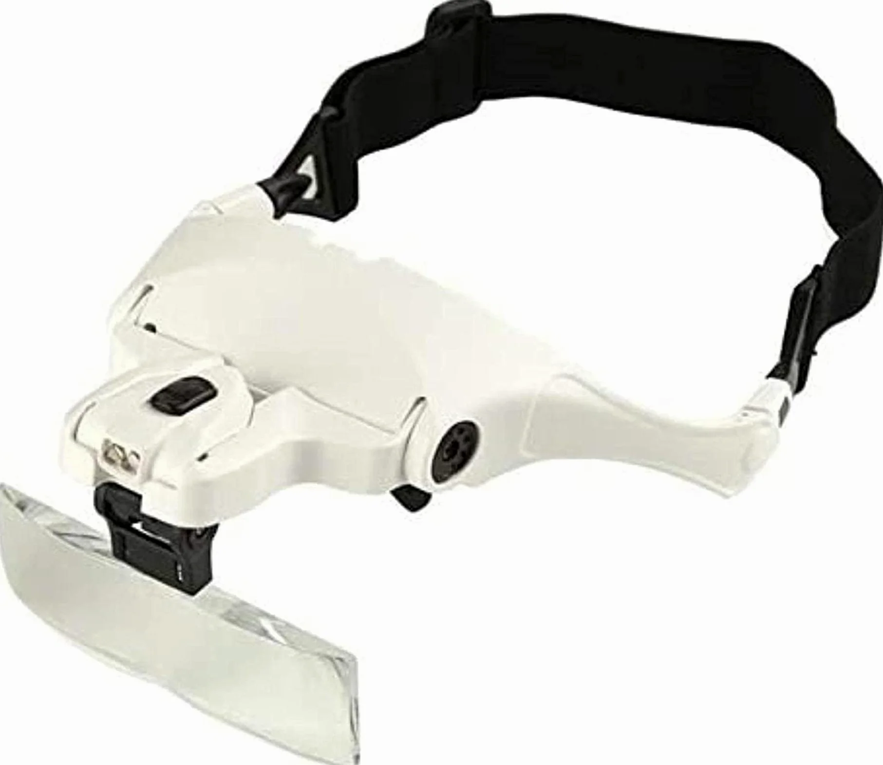Lenti d'Ingrandimento Regolabili a 5 Lenti con Archetto e LED, 1.0X 1.5X 2.0X 2.5X 3.5X.,