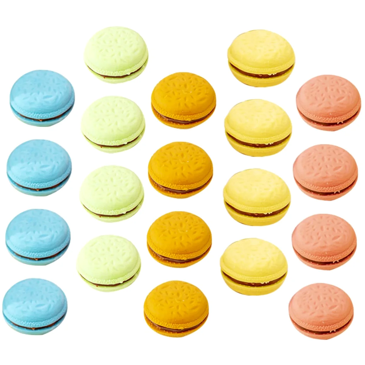 Lurrose 3 Set Gomma Macaron Gomme Da Cancellare Gomma Per Di Sabbia Evidenziatore Cancellino Magnetico Per Lavagna Bianca Cartone Animato Da Cancellare 4 Scatole*3