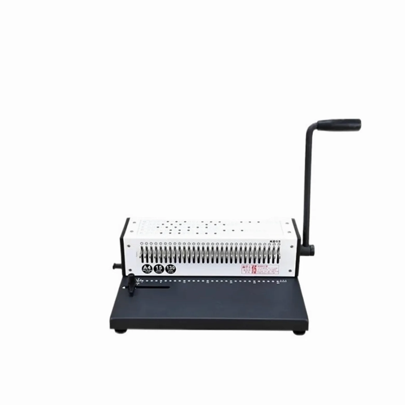 Rilegatura a Pettine 30 fori Macchina di rilegatura a foglia di pausa A4/B5/A5 Punzer portatile, per ufficio, scuola, affari Macchine rilegatrici