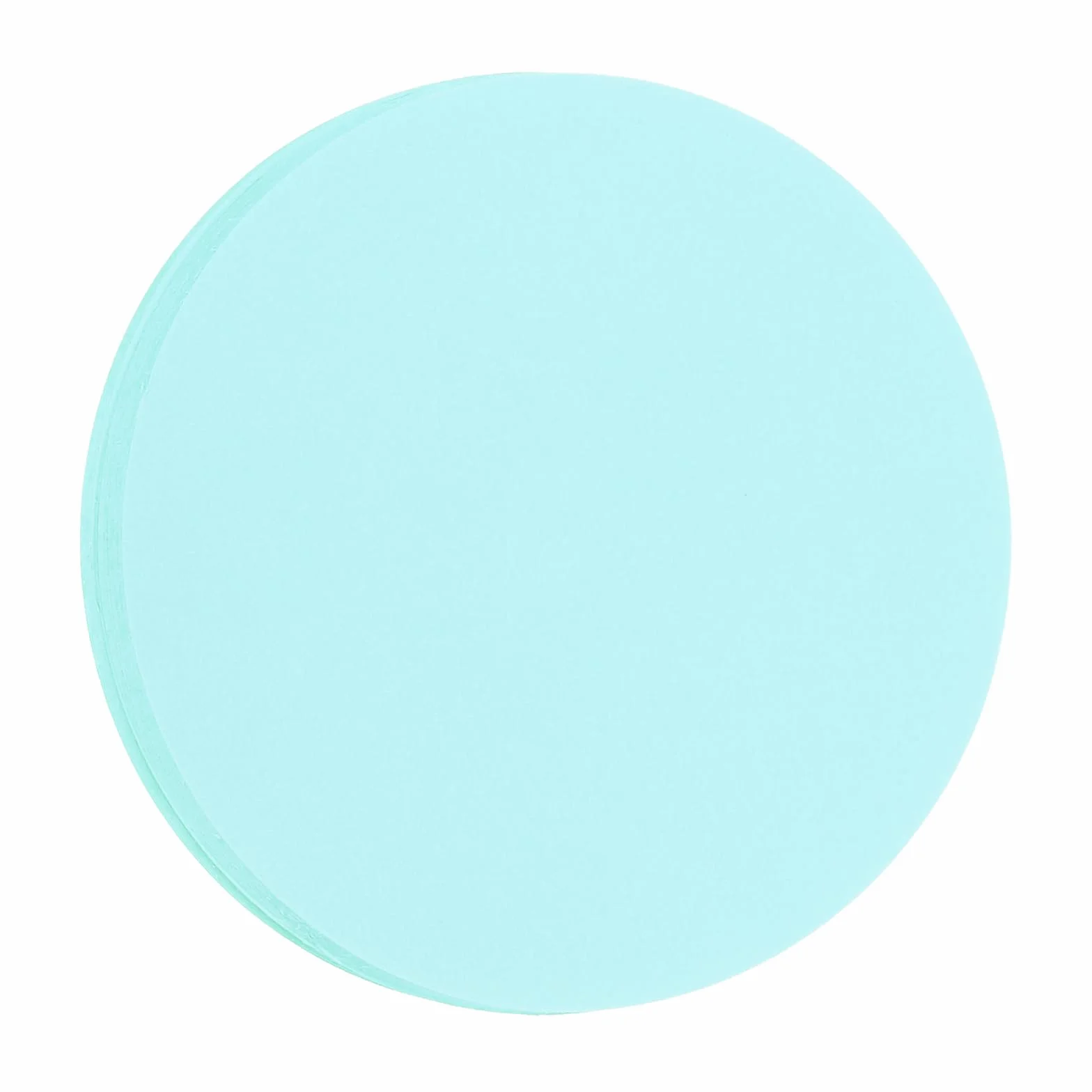 QUARKZMAN 60pz Cartoncini Cerchi Azzurri 6 Pollici 200gsm per Decorazioni Fai da Te