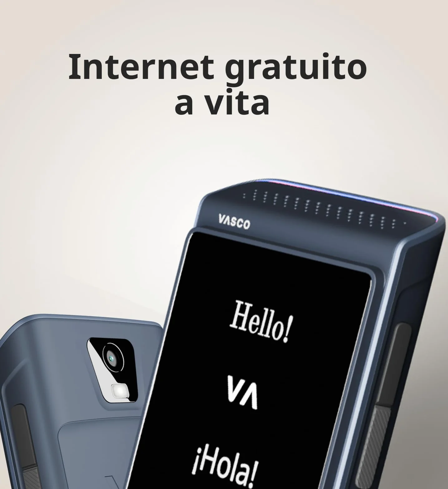 Vasco Translator Q1 | Traduttore simultaneo con clonazione vocale IA | 113 Lingue | Internet gratuito a vita in quasi 200 paesi | Mystic Plum
