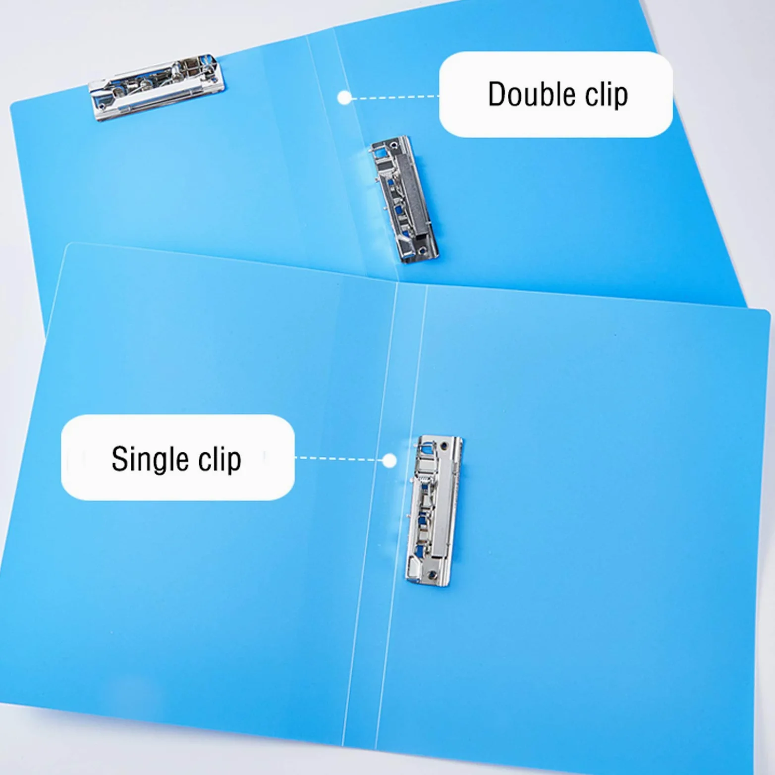 Portablocco Segnala in plastica Presentazione Cartella Dati Organizzazione Appunti Appunti A4 e Lettera Binder Dimensione per Resume/Meeting/Intervista (10 Confezioni) Clipboard Portablocco