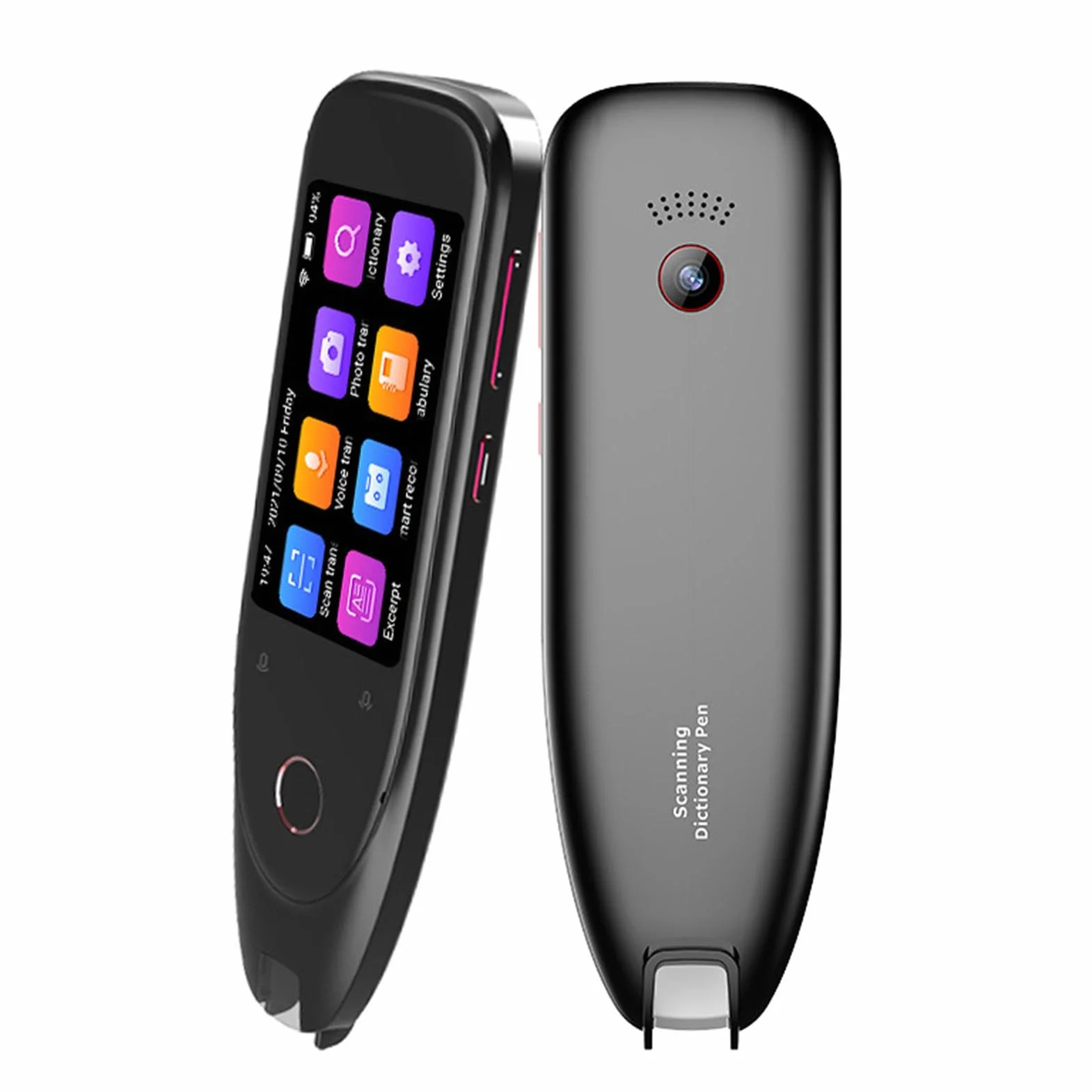 Generic Scansione Penna di Traduzione, Scansione Penna Dizionario Supporta 112 Lingue per Studio e Vita Professionale (BLACK)