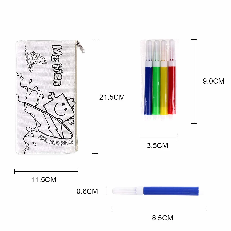 Faburo 32pz Kit Astucci da Colorare e Penne Colorate per Bambini Feste Compleanno Natale