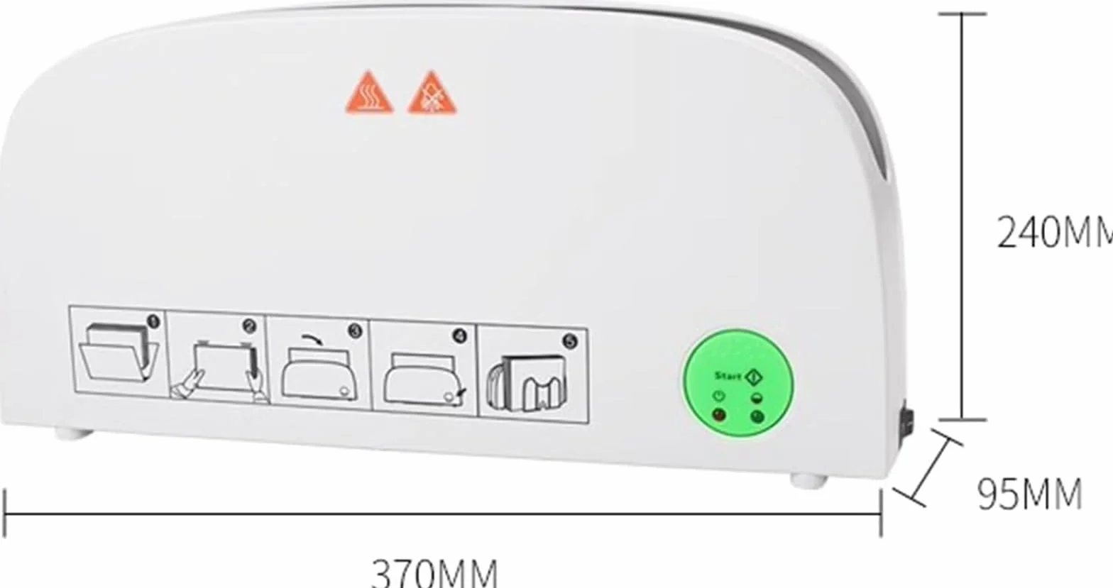 Rilegatrice Elettrica Portatile A Caldo Per Ufficio, Rilegatrice Termica A4 Con Spessore Massimo Di Rilegatura 33 Mm, Kit Di Rilegatura Per Libri A4 Rilegatura Rapida 1 Minuto Per Documenti E Report
