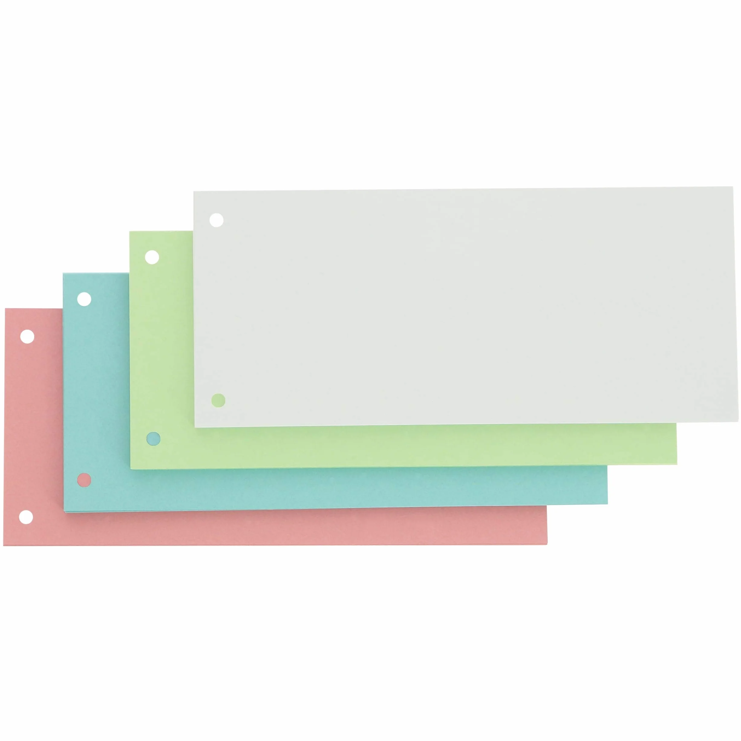 Oxford 100 strisce divisorie in cartone forato 190 g/m² 4 colori