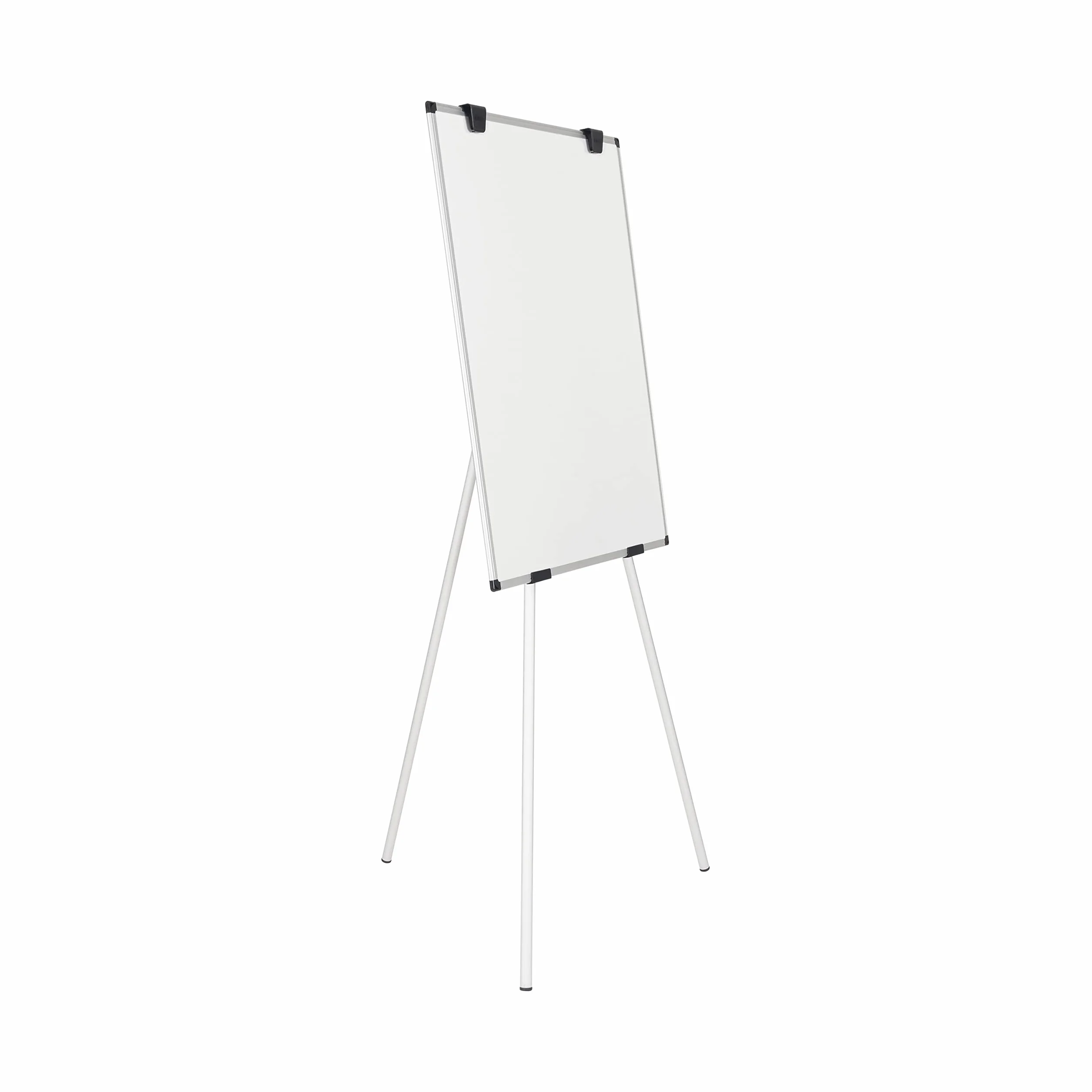 Bi-Office Earth Kyoto Lavagna Portablocco Treppiede, Superficie Non-Magnetico, 70 x 100 cm (formato Euro), Superficie Cancellabile A Secco, Cornice In Alluminio