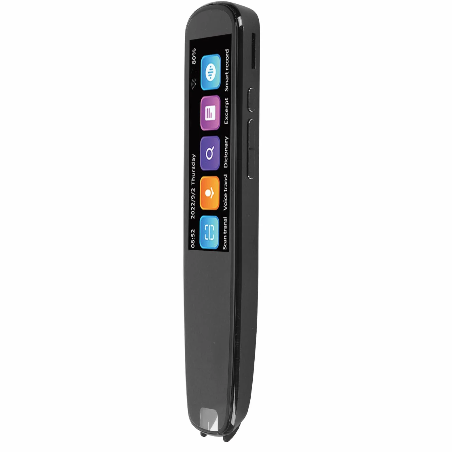 Cosiki Penna di Traduzione Smart WiFi 2.99" Penna di Lettura per Scanner per Studenti di Lingue, Lega di Alluminio, per Scuola Elementare/media/superiore/esami