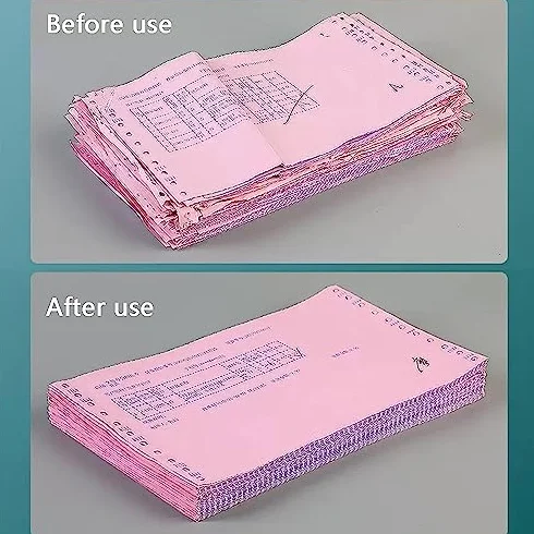 Macchina da stampa manuale per libri, buoni, fatture - Soluzione compatta ed efficiente per appiattire la carta