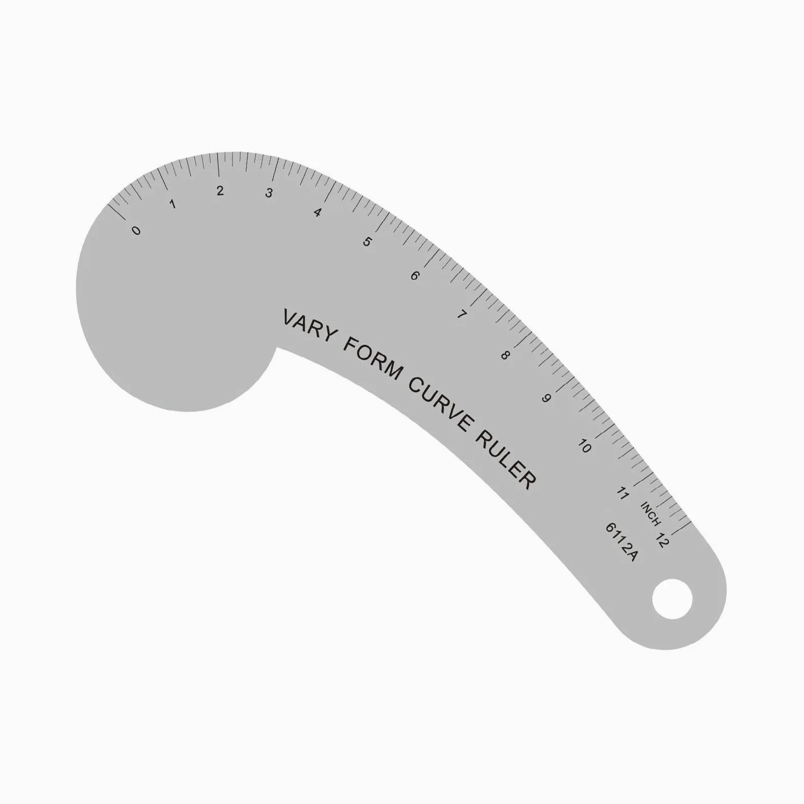 Strumento misurazione ' Abbigliamento Antiscivolo con marcatura Chiara per Un Facile Layout del Tessuto Righello per Modelli Abbigliamento in Metallo