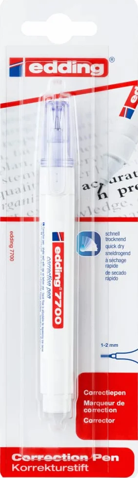 edding 7700 Correttore a penna 1-2 mm bianco