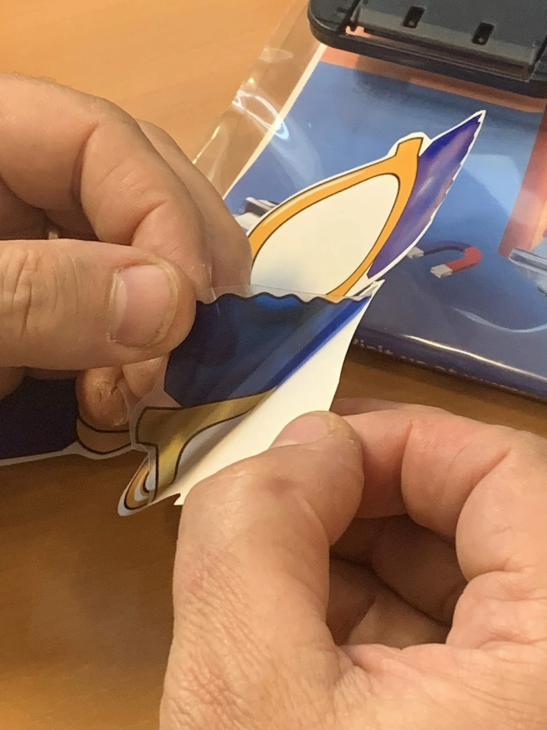 Carta Vinile Adesiva Trasparente A4 10 Fogli per Stampanti Inkjet PPD-39-10