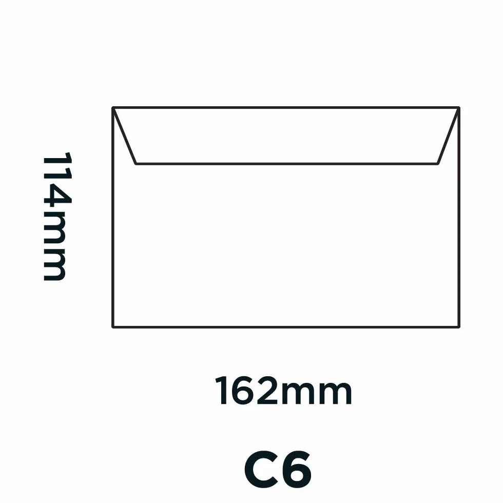 Blake Premium Office Portafoglio Stacca e sigilla 114 x 162 mm 120 g/m2 Bianco ultra wove Confezione da 500